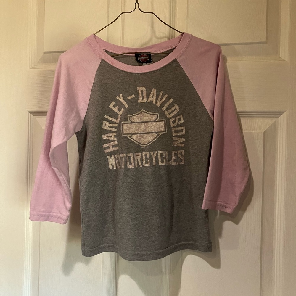 Girls Harley Davidson t shirt